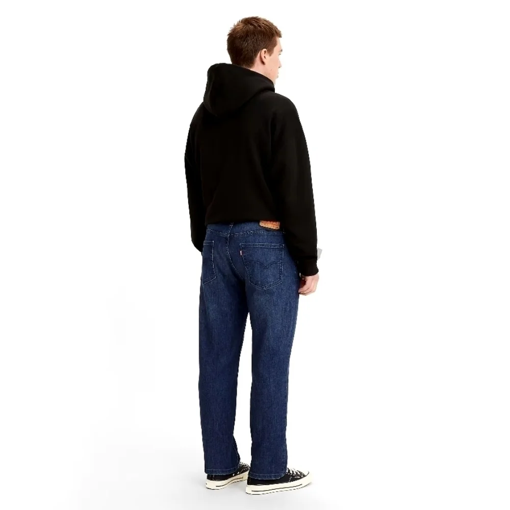 LEVI'S Men's 541 Athletic Taper Flex Jeans in Blue Wash
